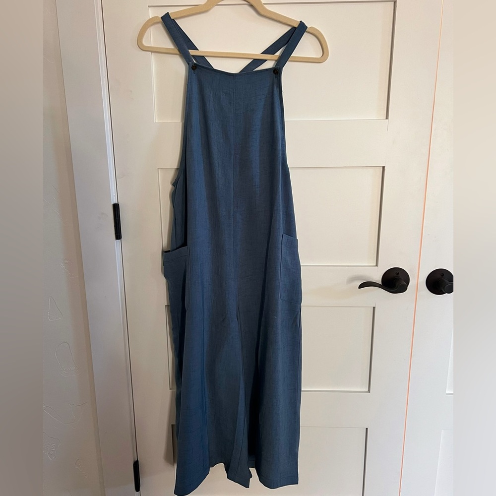 Light blue jumpsuit
